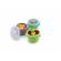 Set 4 recipiente silicon snap&go, melii, 4*177 ml