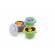 Set 4 recipiente silicon snap&go, melii, 4*177 ml