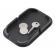 Mini pad flexibil pentru telefon, chei sau obiecte mici, negru, 155 x 10 x 20 mm