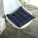 Perna decorativa pentru scaune si fotolii, albastru marin, 40 x 40 cm