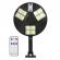 Lampa solara led, 144 cob, senzor de miscare, 60w