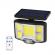Lampa solara led, 168 cob, senzor de miscare, 35w