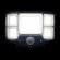 Lampa solara led, 168 cob, senzor de miscare, 35w