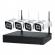 Sistem supraveghere cctv s777 pro. 4 camere wireless, nvr, wifi