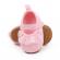 Pantofiori roz cu danteluta - bella (marime disponibila: 3-6 luni (marimea 18