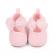 Pantofiori roz cu danteluta inflorata (marime disponibila: 6-9 luni (marimea 19