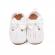 Pantofiori albi crosetati (marime disponibila: 6-9 luni (marimea 19