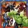 Puzzle marvel avengers - 3x49 piese
