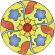 Set de creatie mini mandala clasic