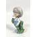 Figurina de rasina fetita cu suzeta- 10,5 cm