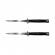 Set 2 bricege automate, italian blade, stiletto,ideallstore®, otel inoxidabil, 33 cm, husa inclusa