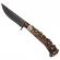 Cutit de vanatoare ideallstore®, the goat knife, 21 cm, bej, husa piele ecologica