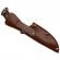 Cutit de vanatoare ideallstore®, the goat knife, 21 cm, bej, husa piele ecologica