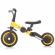 Tricicleta si bicicleta chipolino smarty 2 in 1 yellow