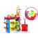 Set de joaca malplay supermarket pentru copii,casa de marcat,alimente si cos de cumparaturi, 80 cm