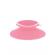 Placa pentru fixare farfurie/pahar babyjem (culoare: roz)