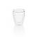 Set 2 pahare pentru capuccino eta 4181 93010, 240 ml, pereti dubli din sticla
