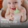 Pahar cu capac si pai antrenament bebelusi miniware 1-2-3 sip!, 100% din materiale naturale biodegradabile, toffee