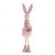 Figurina iepuras paste textil girl 11 cm x 11 cm x 66 h