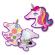 Trusa de machiaj pentru  fetite, multicolora, 7.15 gr., forma unicorn