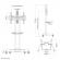 Nm select tv mobile floor stand 32