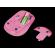 Trust yvi fx wireless mouse - pink