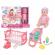 Papusa interactiva 35 cm cu scaun de masa,patut,12 sunete si diverse accesorii	