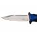 Cutit de vanatoare ideallstore®, survival blade, otel inoxidabil, 28.5 cm, negru, teaca inclusa