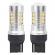 Set becuri auto cu led canbus, 3030, 24smd, compatibil t20, 7440, wy21w,