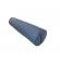 Perna cilindrica pentru masaj si recuperare din piele ecologica bleumarin 65 cm x 18 cm memory foam
