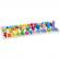 Puzzle lemn cu cifre si litere iso trade 39 piese
