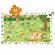 Puzzle observatie gradina micilor prieteni djeco 35 piese