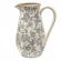 Carafa decorativa ceramica bej gri 24x17x30 cm