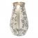 Carafa decorativa ceramica bej gri 24x17x30 cm