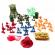 Set 37  figurine soldati, si baza, 3 ani+, multicolor