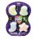 Spuma de modelat reflectorizanta playfoam - set 4 bucati