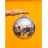 Glob disco motorizat ideallstore®, party maniac, model oglinzi, 4w, 29 cm, argintiu