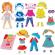 Joc educativ magnetic amelie roter kafer