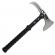 Topor ideallstore®, tactical adventure, otel inoxidabil, argintiu, 41 cm, teaca inclusa