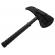 Topor ideallstore®, tactical adventure, otel inoxidabil, argintiu, 41 cm, teaca inclusa