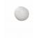 Nasture decorativ rotund, imbracat in catifea alb perlat 4 cm marimea 60