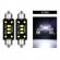 Set 2 becuri auto 10led t10 c5w, 41mm, canbus, 6000k, 800lm, 12v