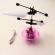 Elicopter mini de jucarie, model ufo, controlabil cu mana, roz