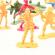 Set 40 figurine soldati, cu avion si barca, 3 ani+, multicolor