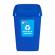 Cos gunoi pt reciclare eco 35 l, albastr