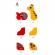 Set constructie girafa si elefant cu magnet brio