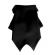 Frac caini, Clasic Peta's , stofa negru, 40 cm