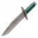 Set doua cutite de vanatoare , tactical knife, ideallstore®, otel inoxidabil, verde, 35 cm