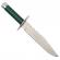 Set doua cutite de vanatoare , tactical knife, ideallstore®, otel inoxidabil, verde, 35 cm