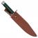 Set doua cutite de vanatoare , tactical knife, ideallstore®, otel inoxidabil, verde, 35 cm